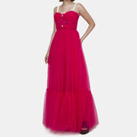 Corset Tulle With Pearl Straps