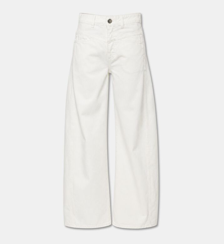 Closed Wide-leg White Jeans, White, 24, Packshot View