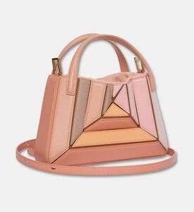Mlouye Mini Sera Leather Top-handle Bag, Peach, Packshot View