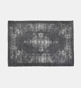 Light and Living Obar Textile House Rug, Dark-grey, Packshot View