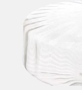 Pleat Glass Table Lamp