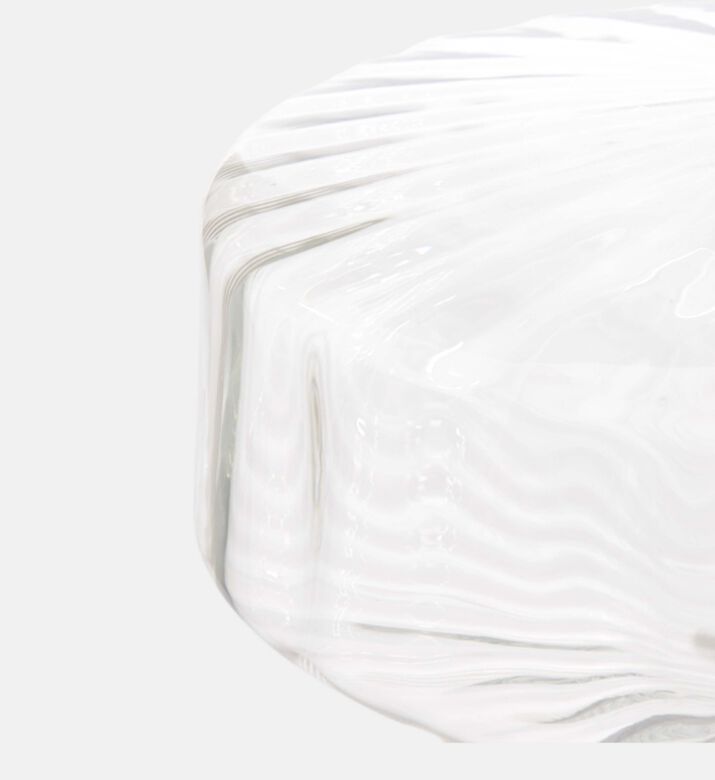 Pleat Glass Table Lamp