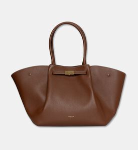 Demellier New York Grained Leather Bag, Light-brown, Packshot View
