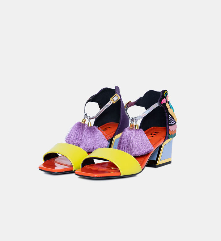 Kay Iridescent Embellished Sandals Kay Iridescent Embellished Sandals