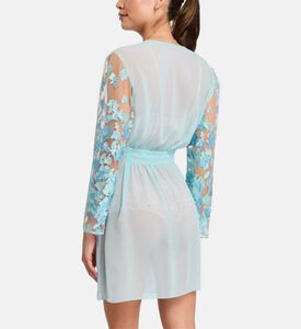 Long-sleeve Floral Detail Cover-up Long-sleeve Floral Detail Cover-up