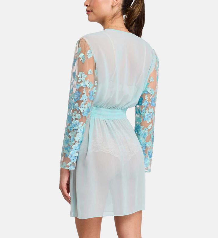 Long-sleeve Floral Detail Cover-up Long-sleeve Floral Detail Cover-up