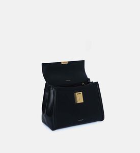 Leather Top Handle Bag