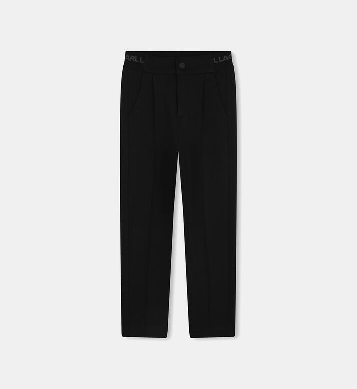Logo Elastic Waist Pants