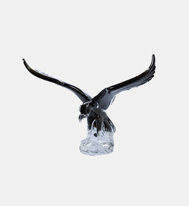 Big Eagle Crystal Sculpture