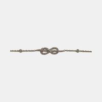 Diamond Infinity Adjustable Bracelet