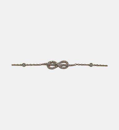 Diamond Infinity Adjustable Bracelet
