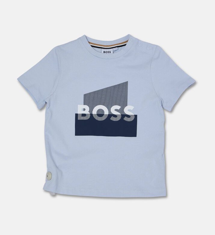 Boss Ts Ss, Blue, 12m, Packshot View
