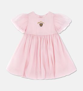Moschino BKT Teddy Logo-embroidery Voluminous Dress, Packshot View