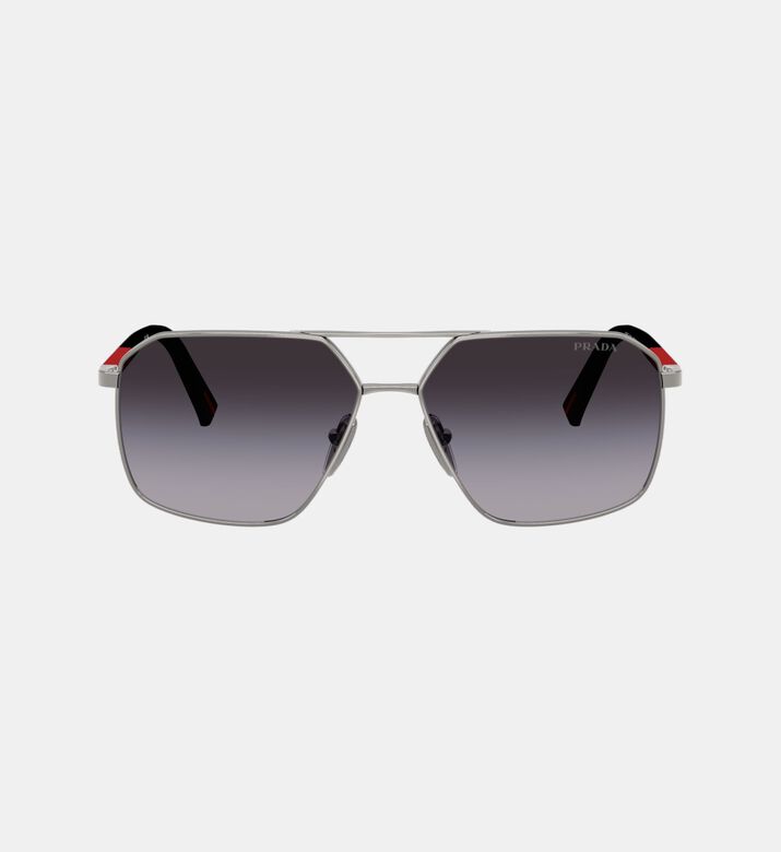 Hexagonal Frame Gradient Sunglasses