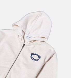 Bobo Choses Logo-detail Contrasting Stripes Hoodie, Packshot View