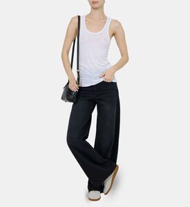 Sleeveless V-neck Top