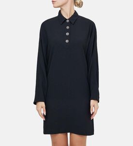 فستان من الكريب بقصة مستقيمة من ريفا