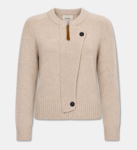Isabel Marant Murielle Merino Cashmere Zip Cardigan, Packshot View