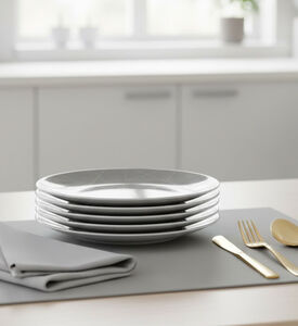 Home Deco and More Grafik Dessert Plate 6-piece Set - 21 Cm, Packshot View