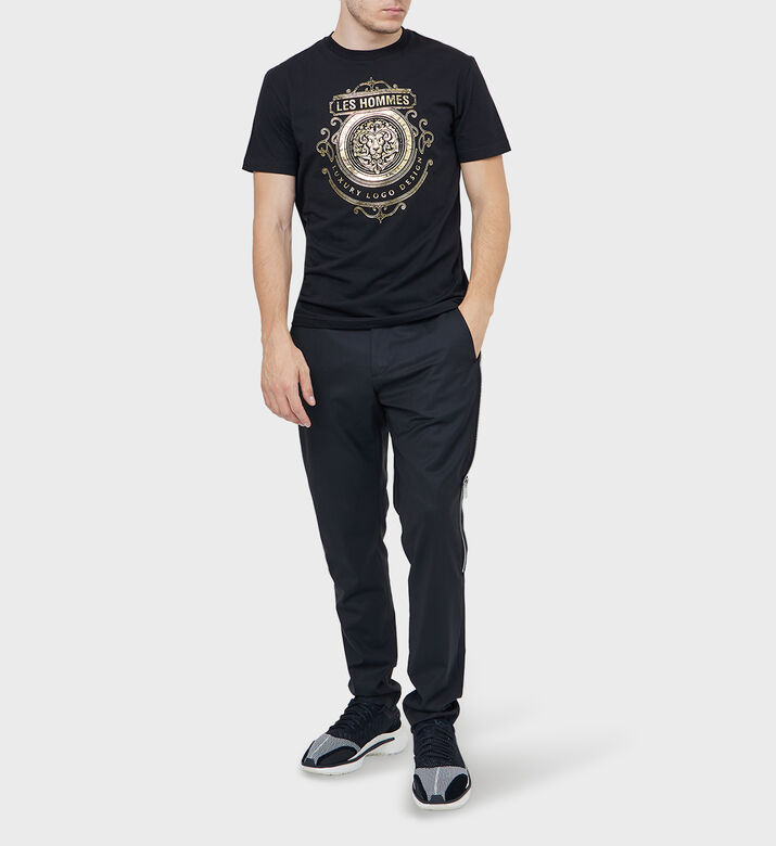 Luxury Logo Design Print T-shirt