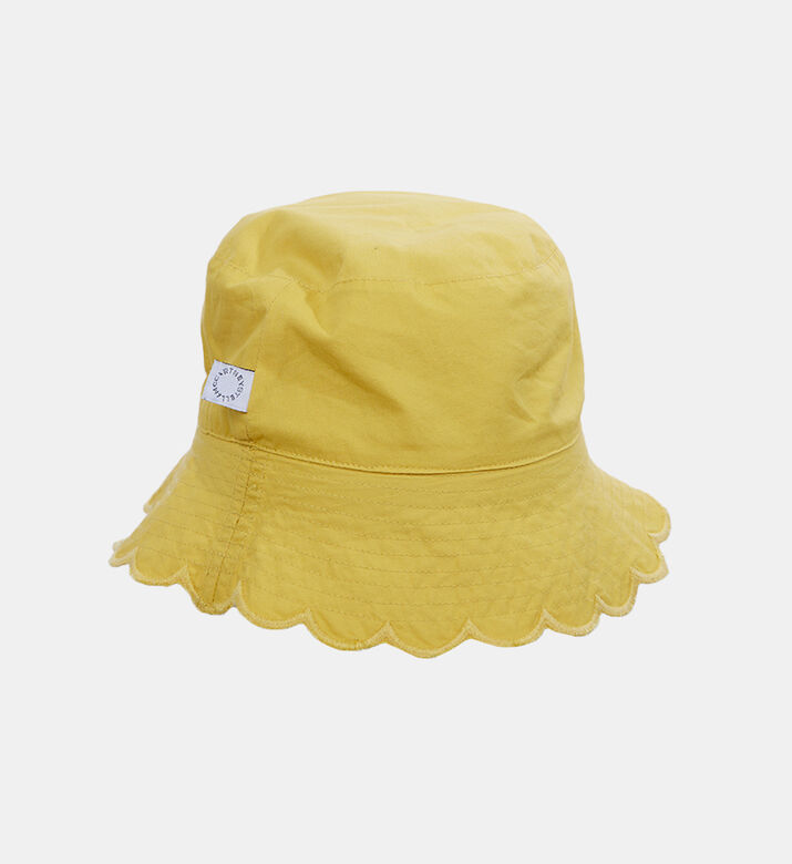 Baby Girl Scalloped Bucket Hat