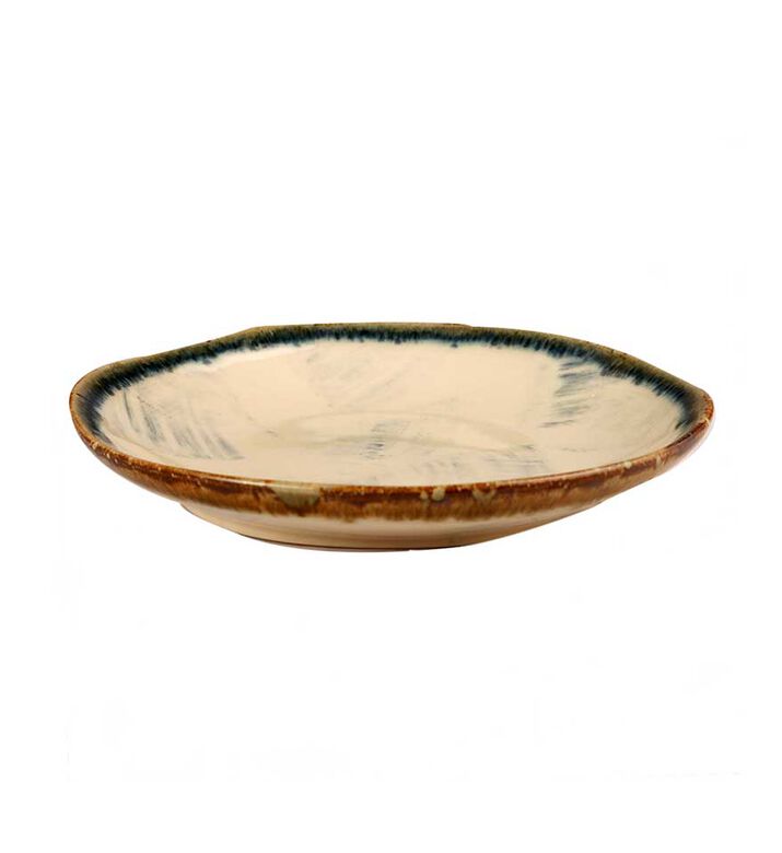 Maison Gold Rim Dessert Plate
