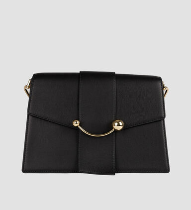 Crescent Leather Shoulder Bag