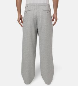 Lacoste Wide-leg Textured Trousers, Model View