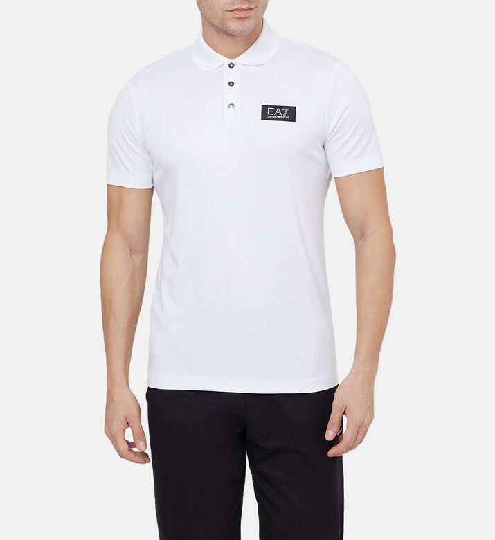 Logo-patch Polo Shirt