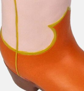 شمعدان بوليريزن بشكل حذاء رعاة بقر