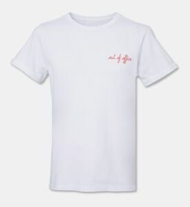 Maison Labiche Poitou Out Of Office Embroidered T-shirt, Packshot View