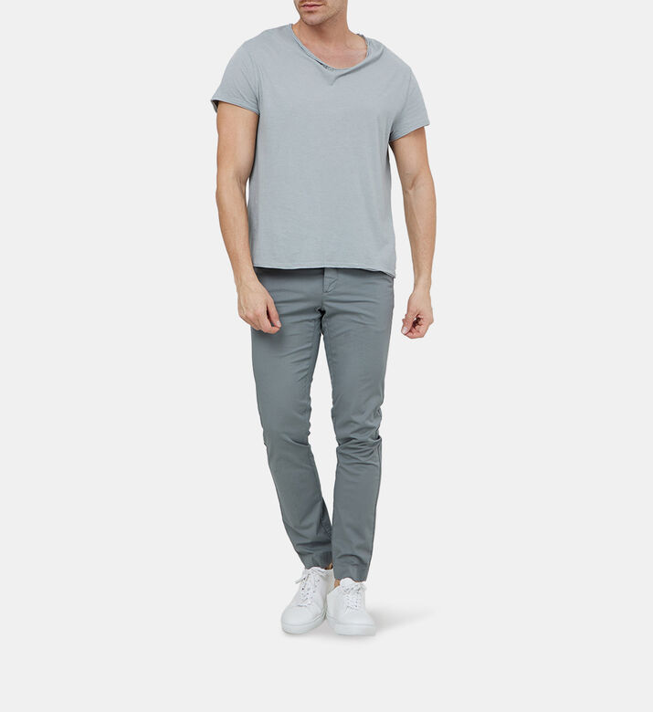 Cotton-blend Slim-fit Chino Pants