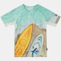 Neptune Surf Art Crewneck T-shirt