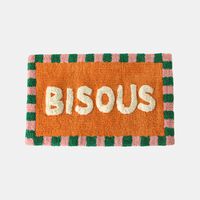 Bisous Cotton Bath Mat