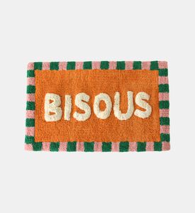 Bisous Cotton Bath Mat