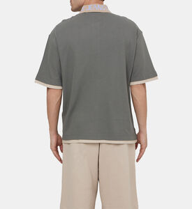 Logo Cotton Piquet Polo Shirt