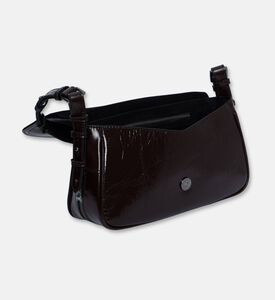 Zadig et Voltaire Metallic Flap Pocket Shoulder Bag, Brown, Packshot View