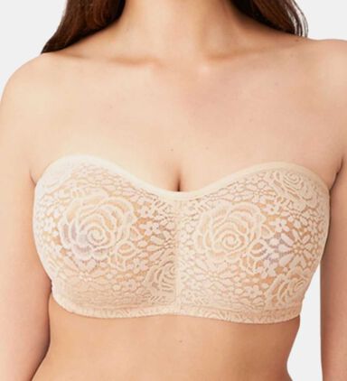 Halo Lace Strapless Bra