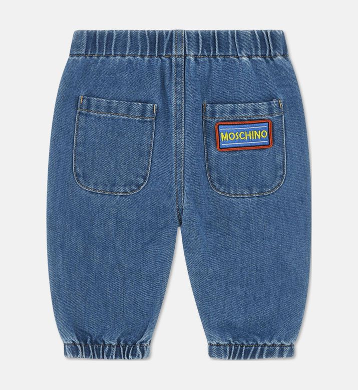 Moschino BKT Denim Elasticated Waist Trousers, Packshot View