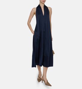 Sacille Satin Regular-fit Maxi Dress