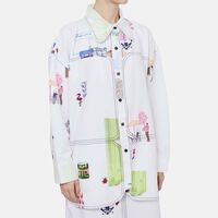 Hummus Corduroy Oversized Shirt