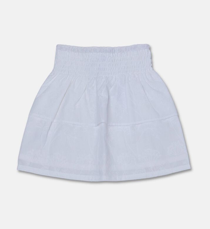 Jules & Juliette Paris Textured Elastic-waist Skirt, Packshot View