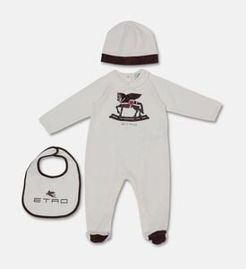 Etro Peter Pan Collar Babygrow Set, Packshot View