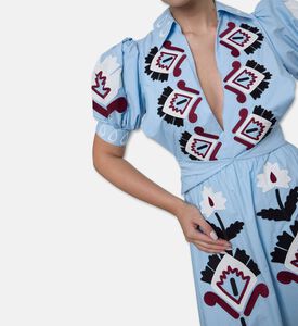 Farm Rio Artisanal Maxi Dress, Model View