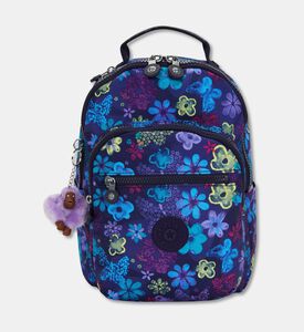 Kipling Backpack Seoul S Dark Flwr, Packshot View