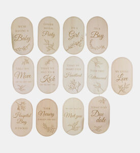 Pregnancy Milestone Cards Set