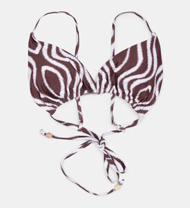 قطعة بيكيني علوية مطبوعة من كيكي كونغو