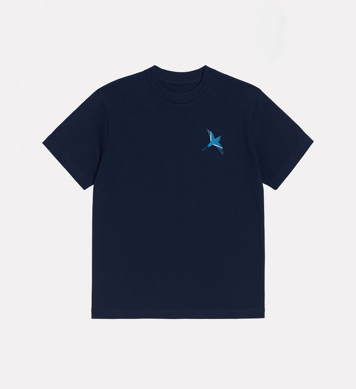 Axel Arigato Cotton Bird-embroidery T-shirt, Packshot View