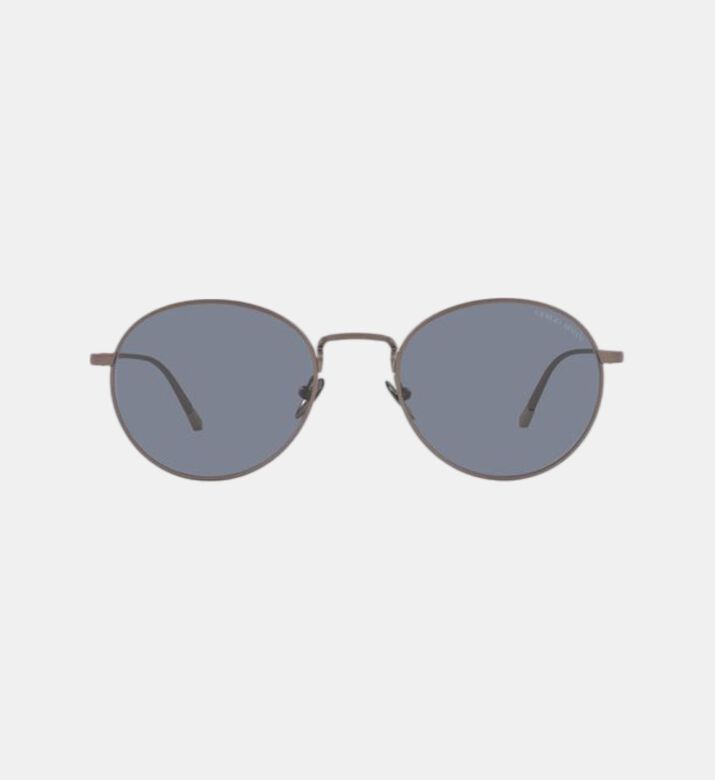 Oval Full-rim Sunglasses 52
