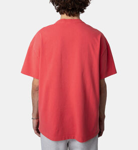 تيشيرت تيدي سكول إغرافيك بياقة مستديرة